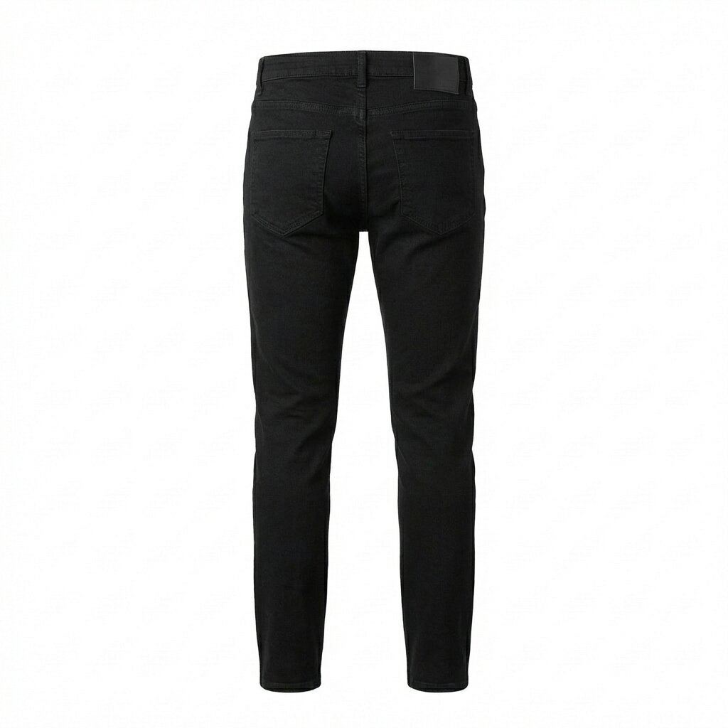 Depart Jean Slim Noir Élégant Homme