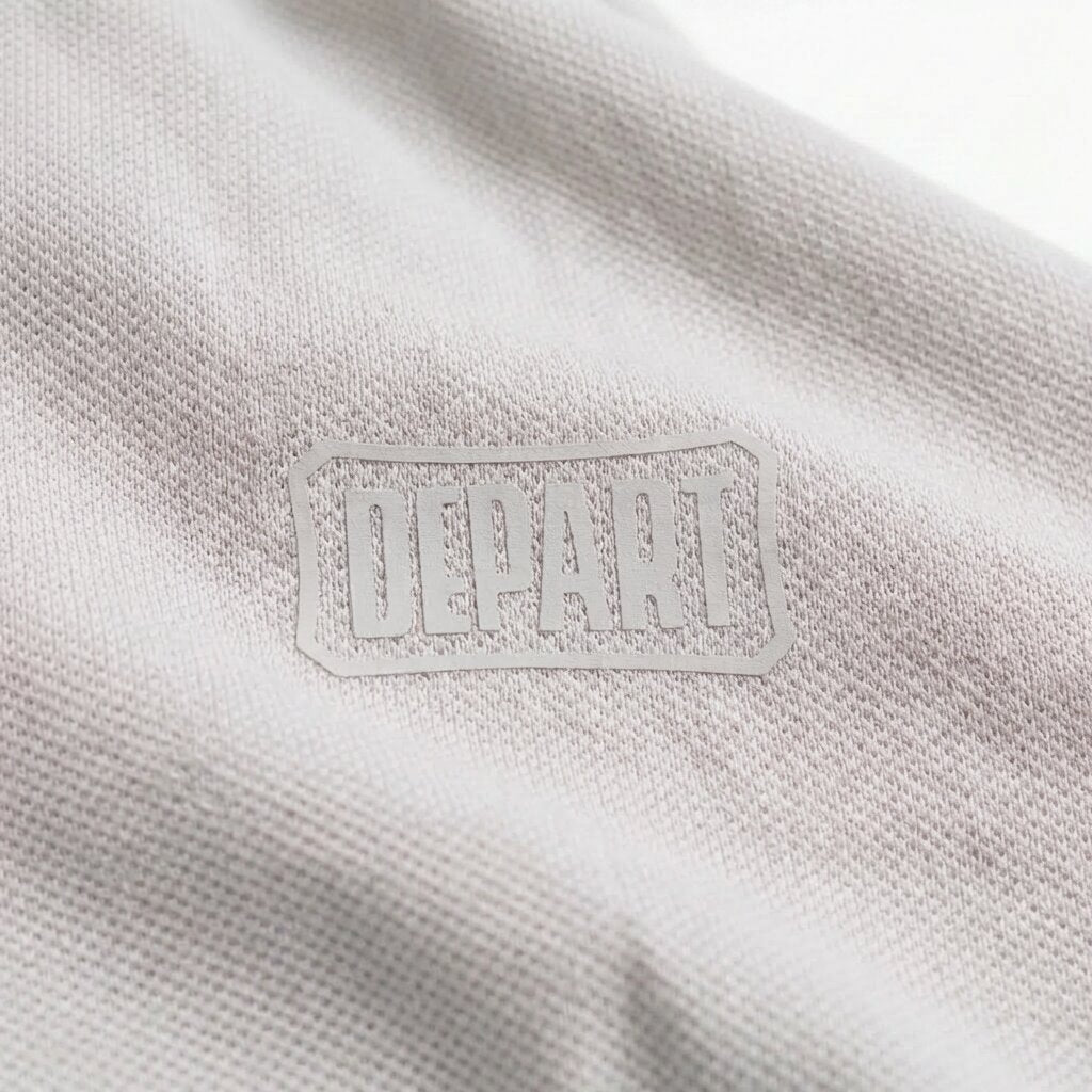 Kimland Polo Homme Gris Classique Élégant