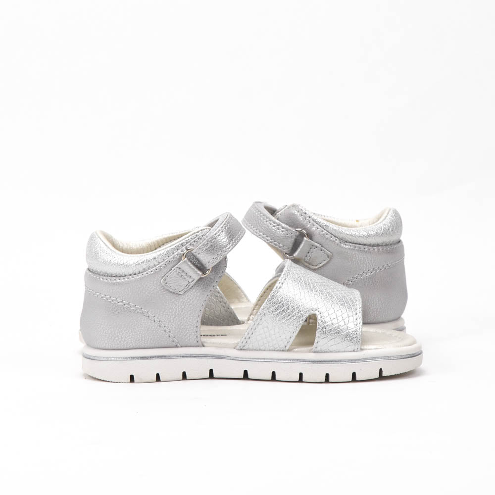 Safety Jogger Sandales Argentées Confortables Enfant