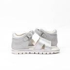 Safety Jogger Sandales Argentées Confortables Enfant