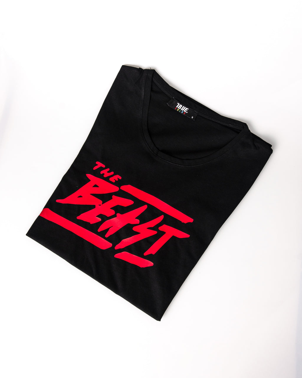 T-shirt Noir Imprimé The Beast Homme