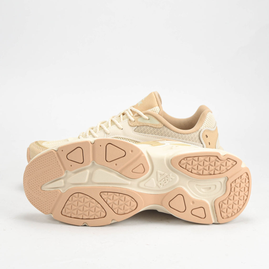 Peak Baskets Chunky Style Beige Confortables Unisexe