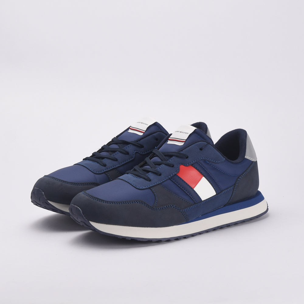 TOMMY HILFIGER FLAG LOW CUT LACE-UP 800-BLUE﻿ 2