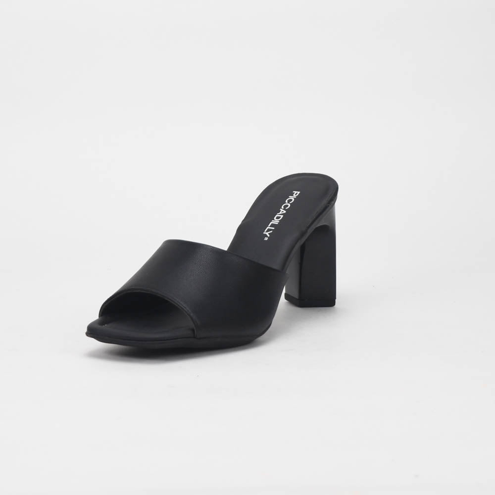Piccadilly Sabot Femme Élégant à Talon Noir