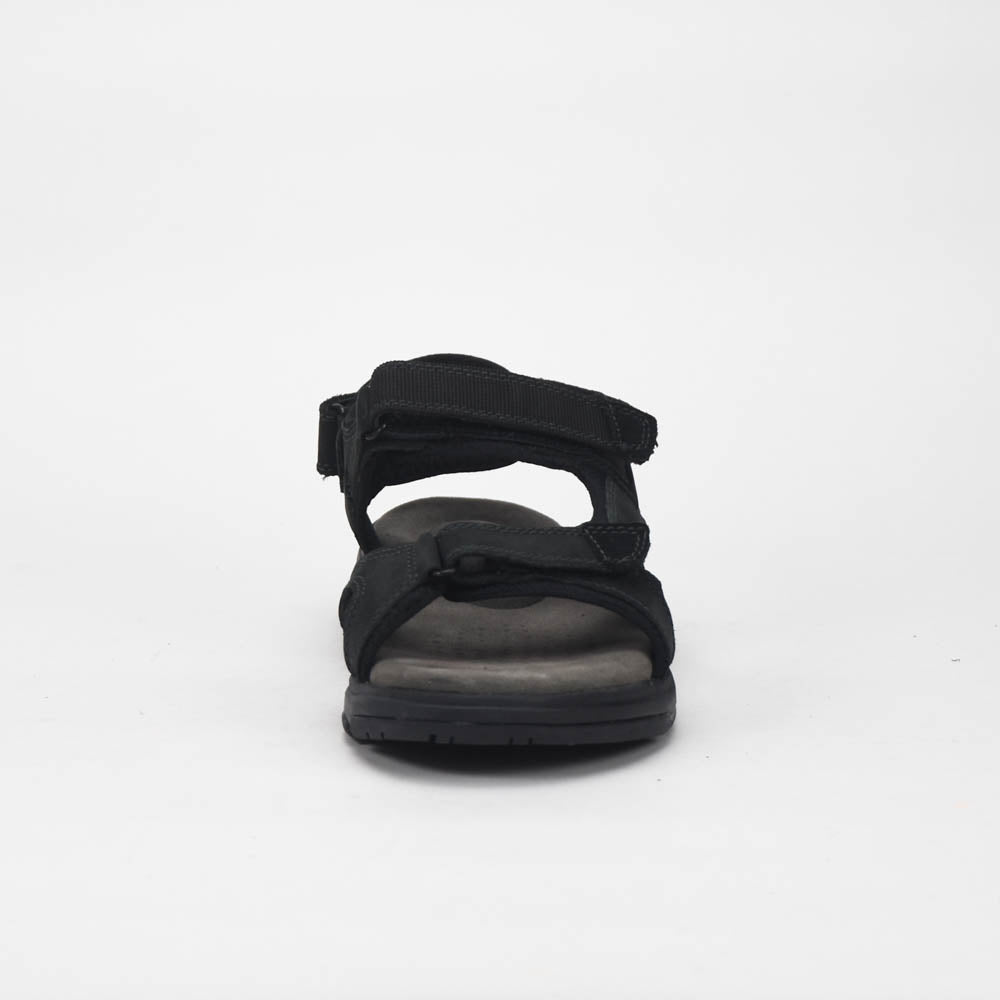 Lumberjack Sandales Confortables Homme Noir