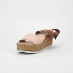 André Sandales Compensées Style Espadrille Femme