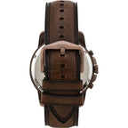 Fossil Montre Chronographe Bracelet Cuir Homme