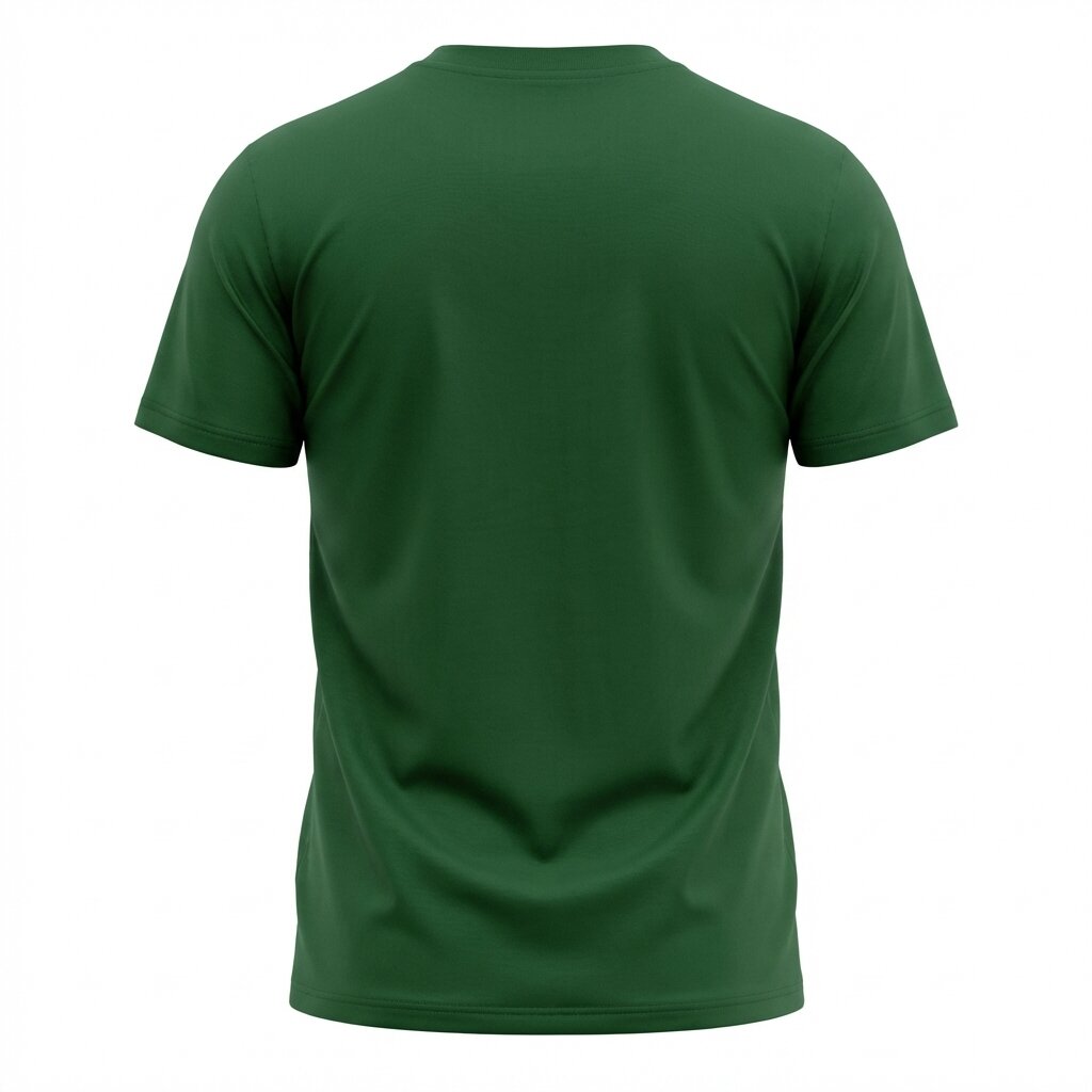 Kimland T-shirt Homme Vert à Motif Feuille