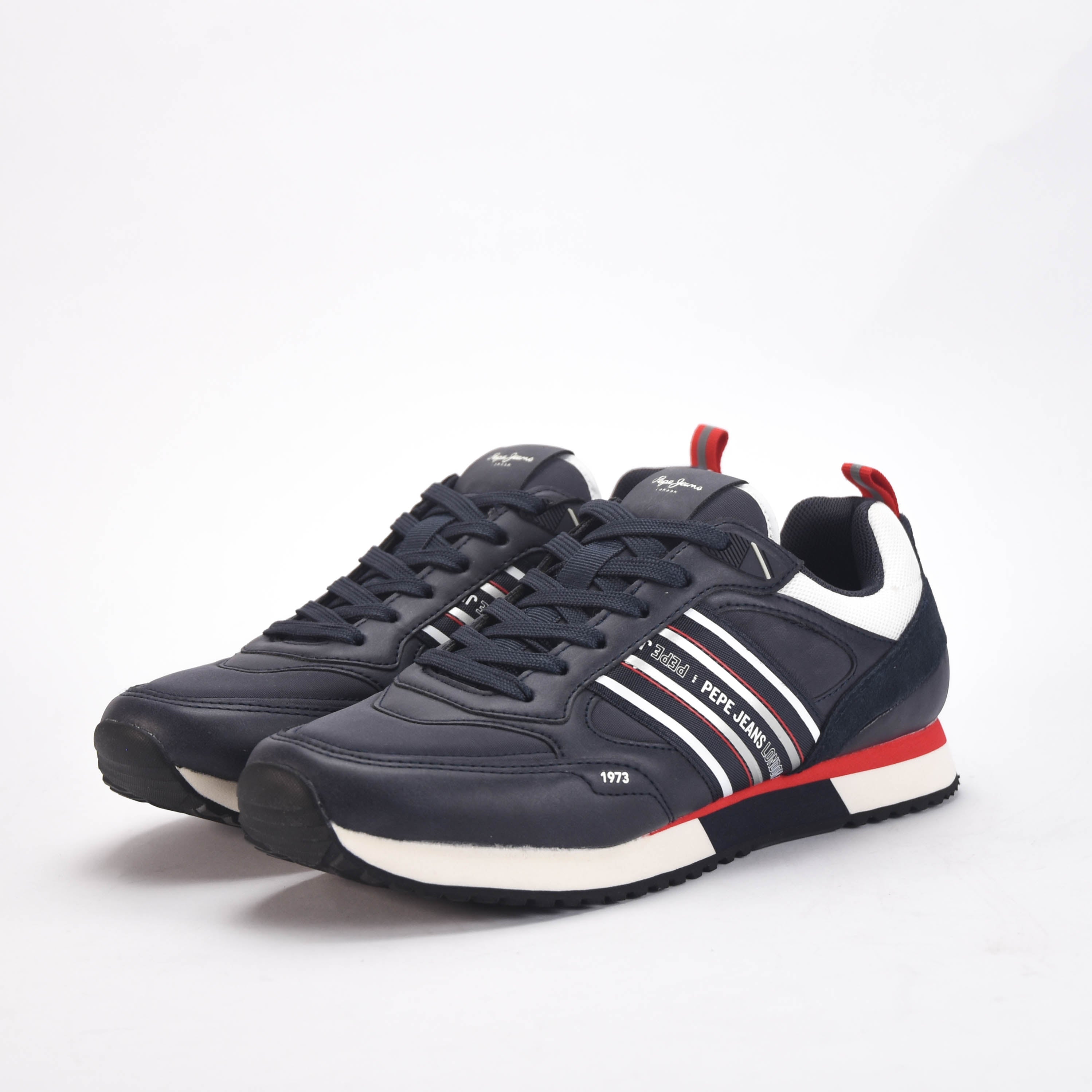 Pepe Jeans Baskets Tinker Style Rétro Homme