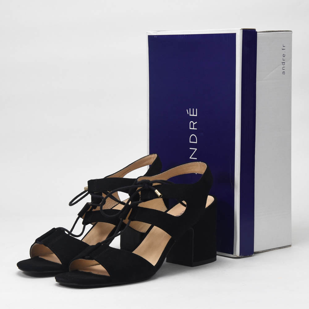 André Sandales à Talons Lacées Élégantes Femme