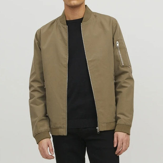 Jack & Jones Veste Bomber Jomer Khaki Homme