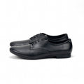 André Chaussures Derby Cuir Noir Élégantes Femme