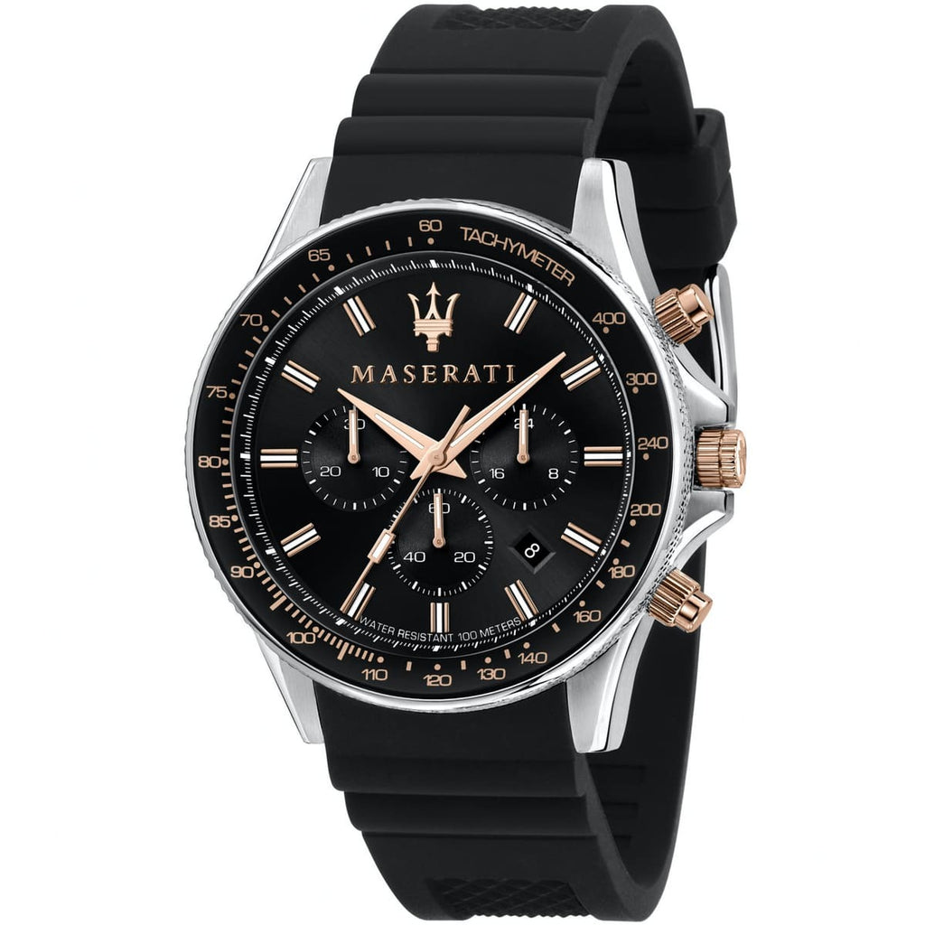 Maserati Sfida Montre Chronographe Élégante Homme