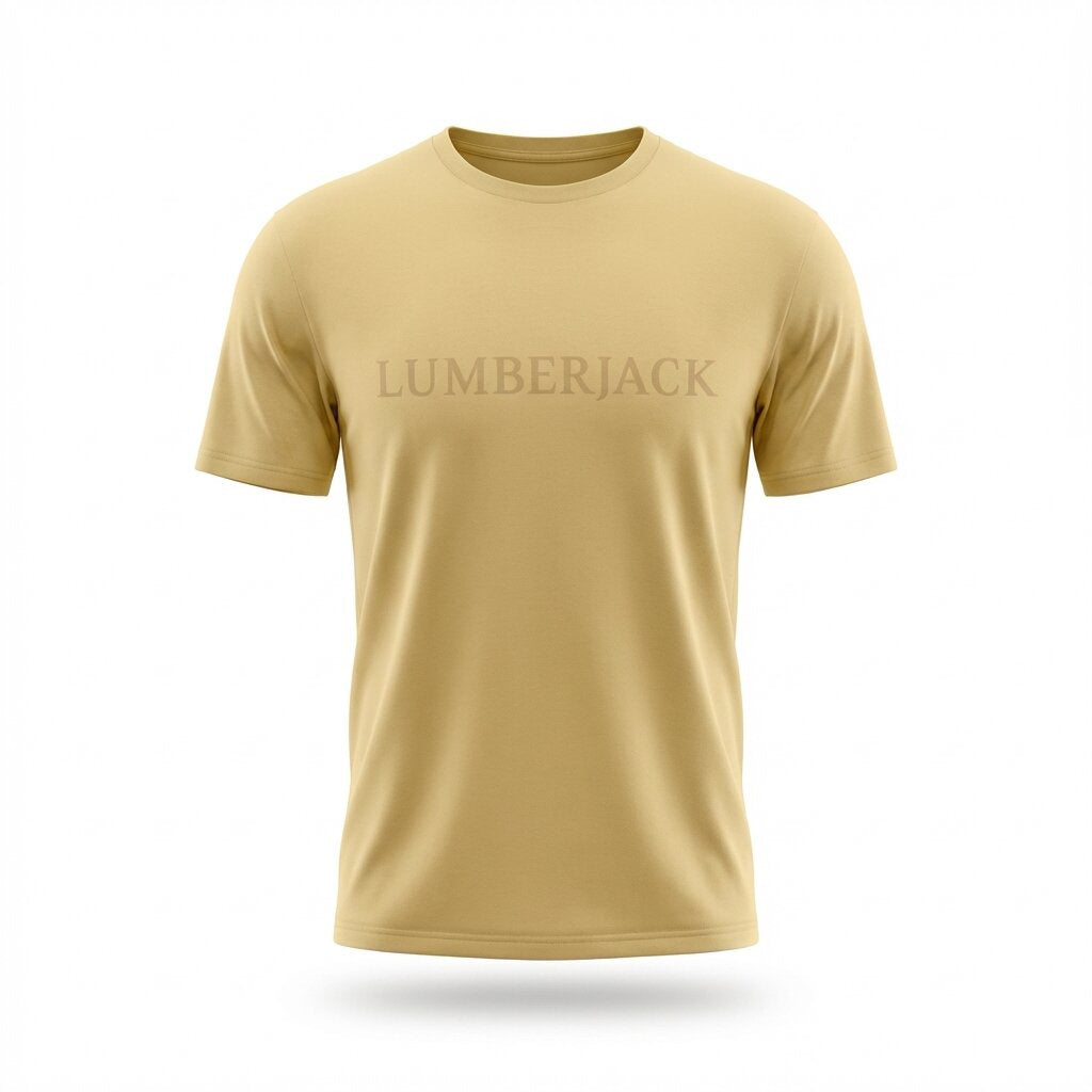 Kimland T-shirt Col Rond Logo Homme Beige