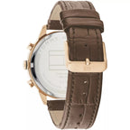 Tommy Hilfiger Montre Chronographe Cadran Bleu Homme