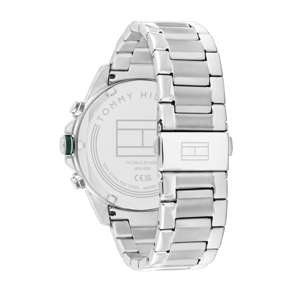 Montre Tommy Hilfiger Cadran Géométrique Élégante Homme