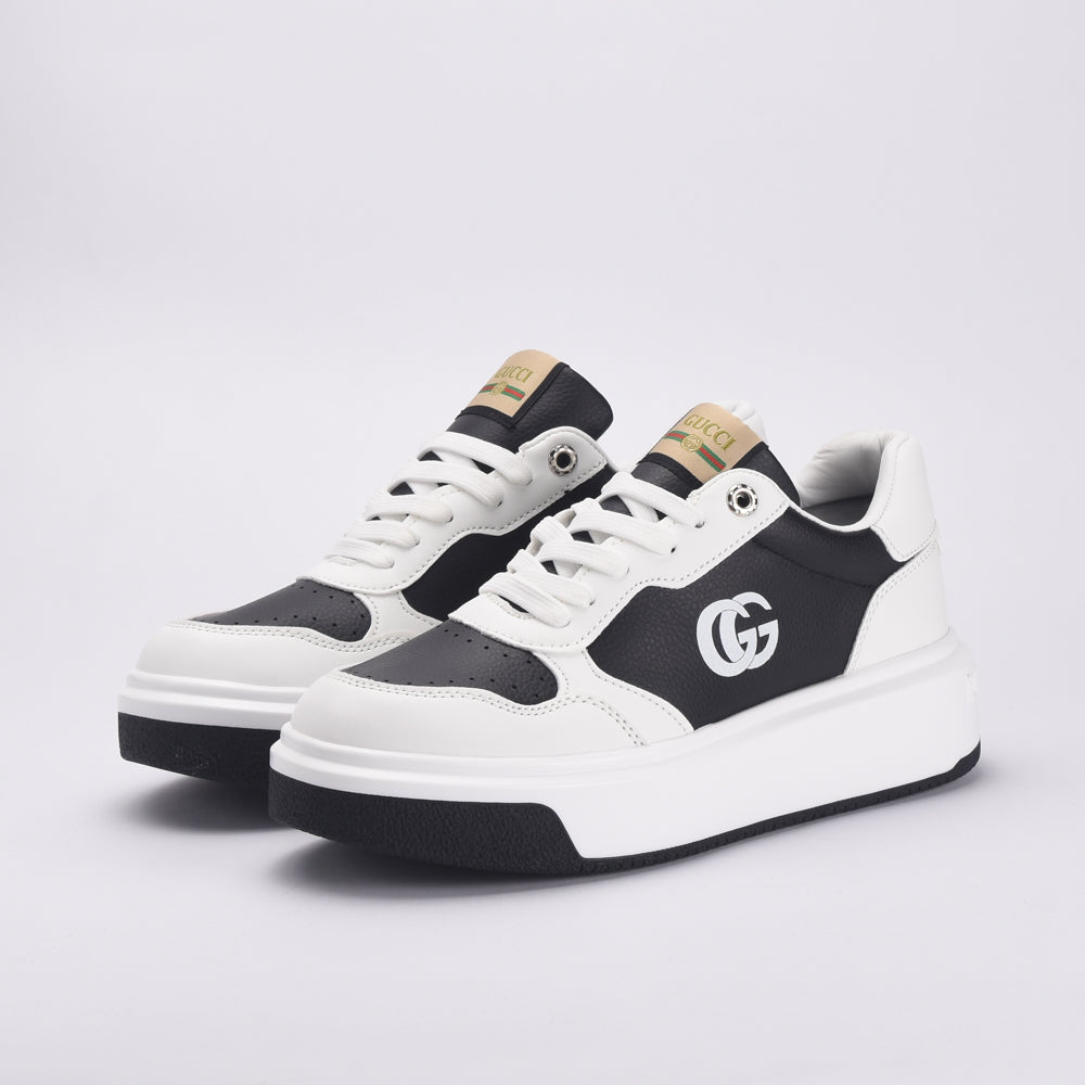 Kimland Baskets Plateforme Bicolores Tendance Femme