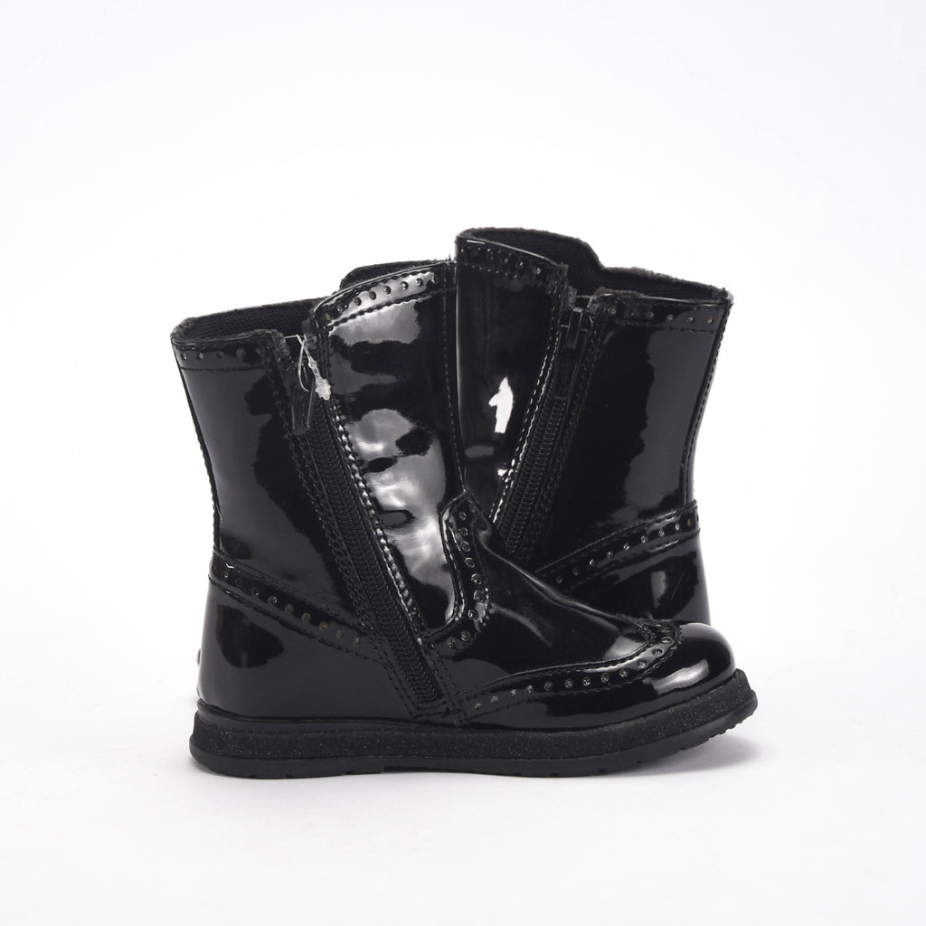 Chicco Bottines Vernies Noires Flex Zone Fille