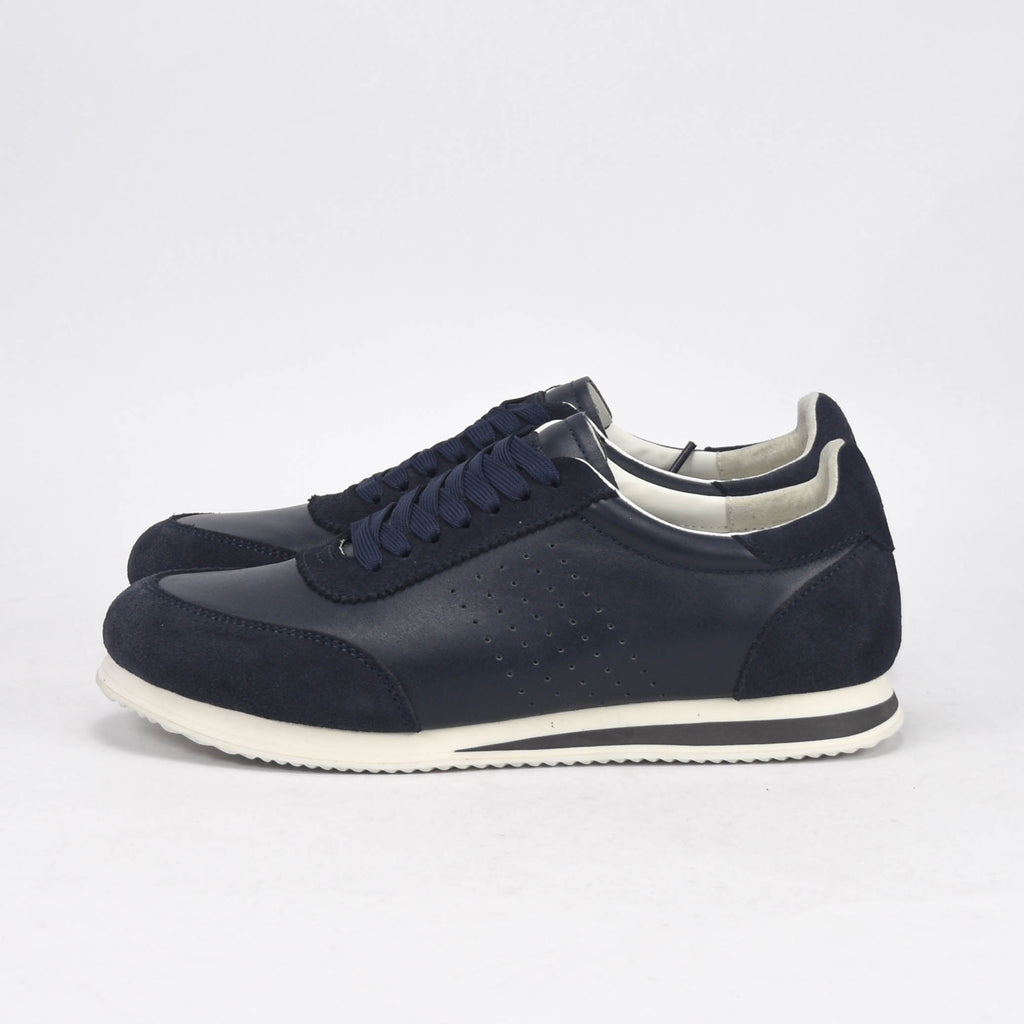 Brunello Cucinelli Baskets Cuir et Daim Élégantes Homme