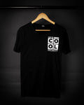 T-shirt NOIR MOTIF  * JUST BE COOL *