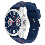 Tommy Hilfiger Montre Sportive Bracelet Silicone Homme