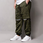 SEM/R Pantalon Cargo Réfléchissant Style Techwear Homme