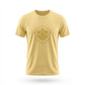 Kimland T-shirt Jaune Logo Feuille Homme