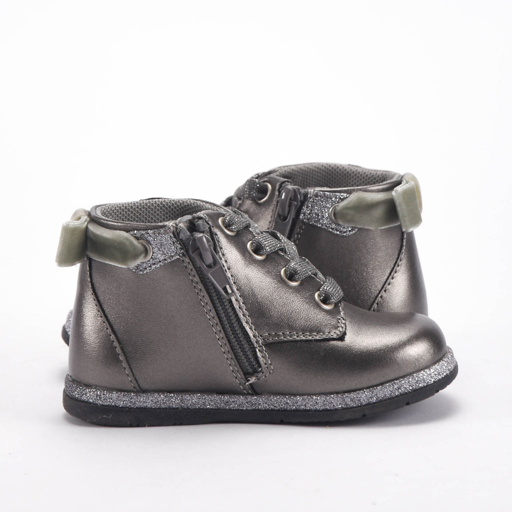 Chicco Bottines Métallisées à Paillettes pour Fille