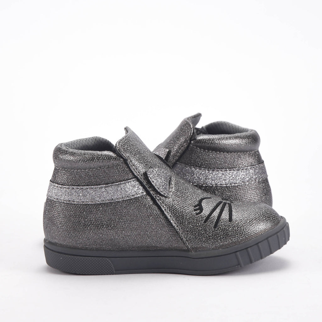 Chicco Bottines Pailletées Motif Chat Fille