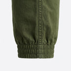 DEPART Pantalon Jogger Slim Vert Homme