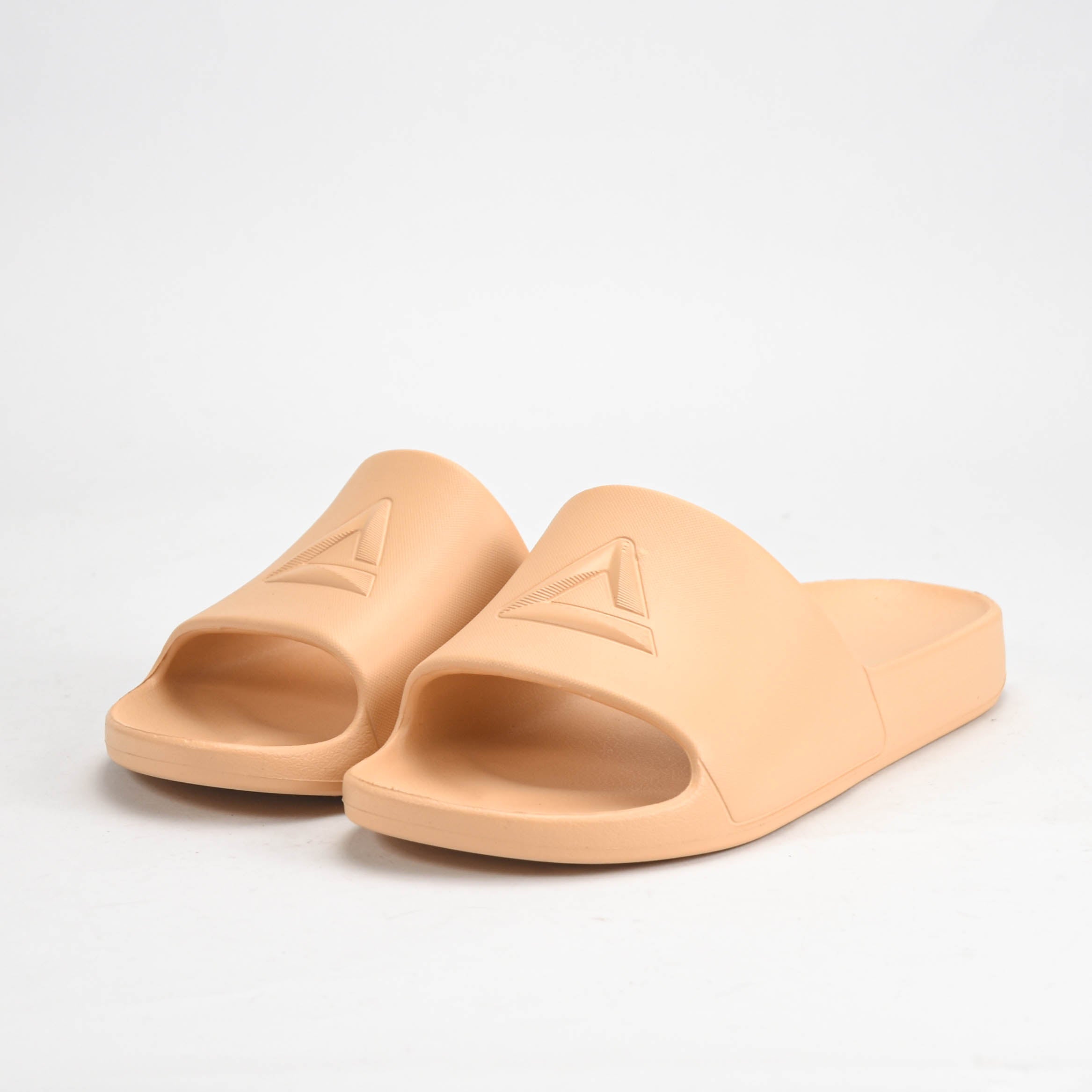 Peak Claquettes Confortables Beige Unisexe