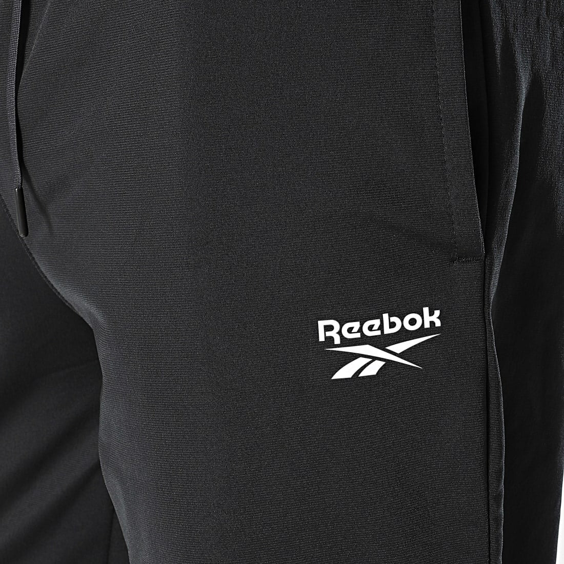 Reebok Pantalon de Jogging Noir Confortable Homme