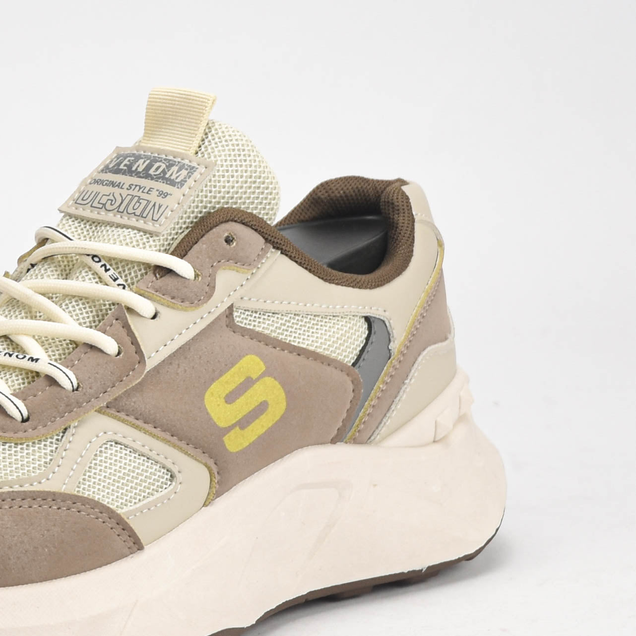 Venom Baskets Casual Beige Respirantes Homme