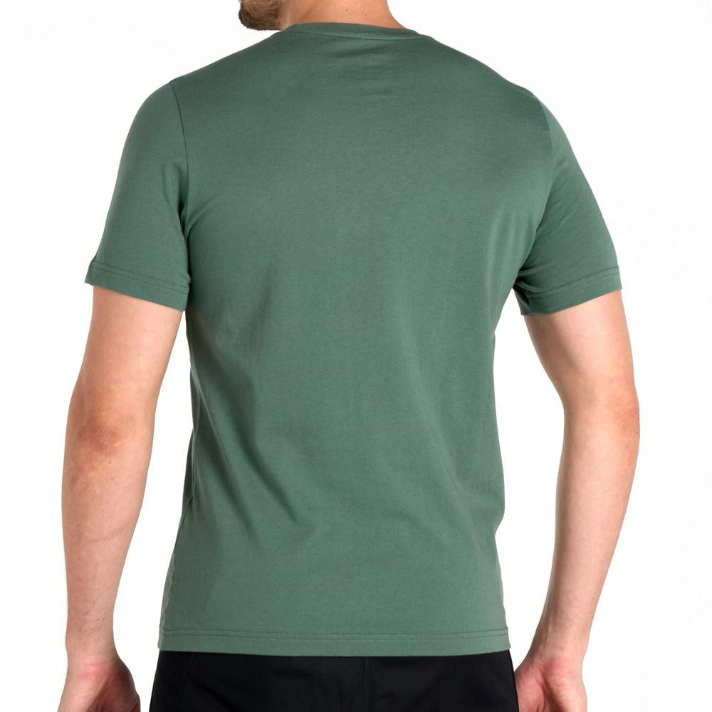 Reebok T-shirt en Coton Logo Vector Vert Homme