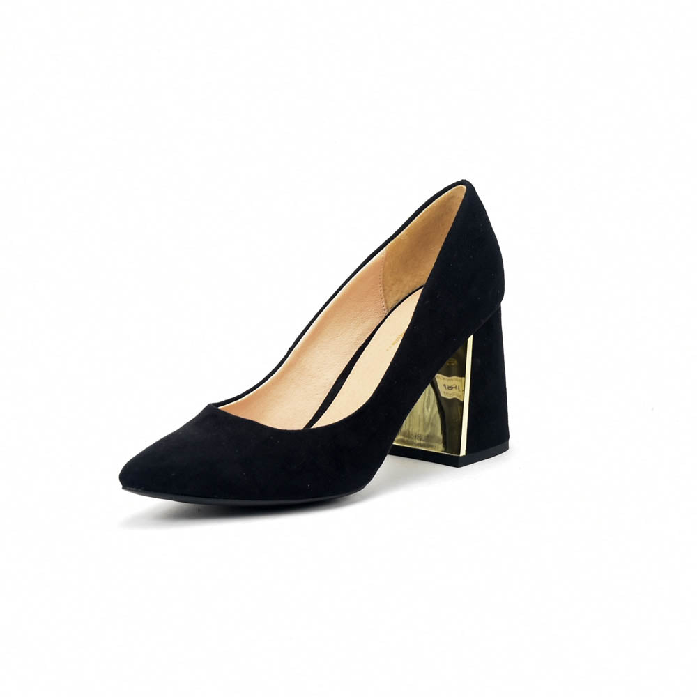 André Escarpins Talons Bloc Élégants Femme