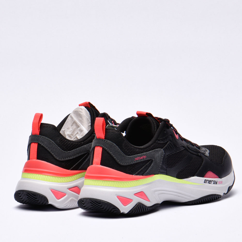SKECHERS ENERGY RACER-EMBRACE HER BLACK/CORAL﻿ 7