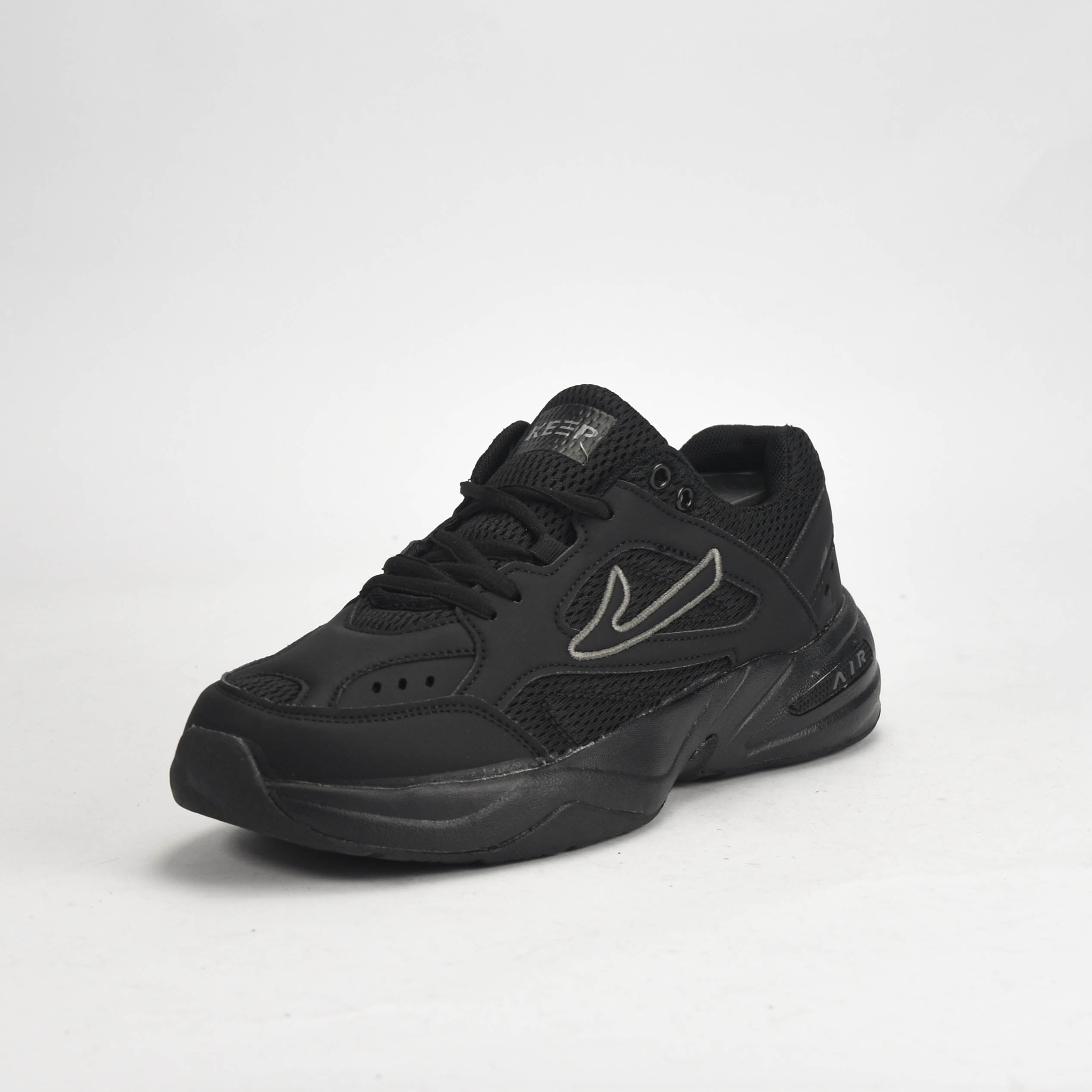Keep Baskets Sportives Respirantes Homme Noir