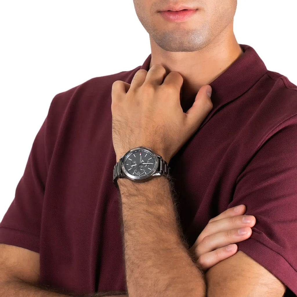 Montre Tommy Hilfiger Chronographe Élégante Homme
