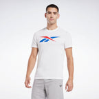 Reebok T-Shirt Logo Classique Homme Blanc