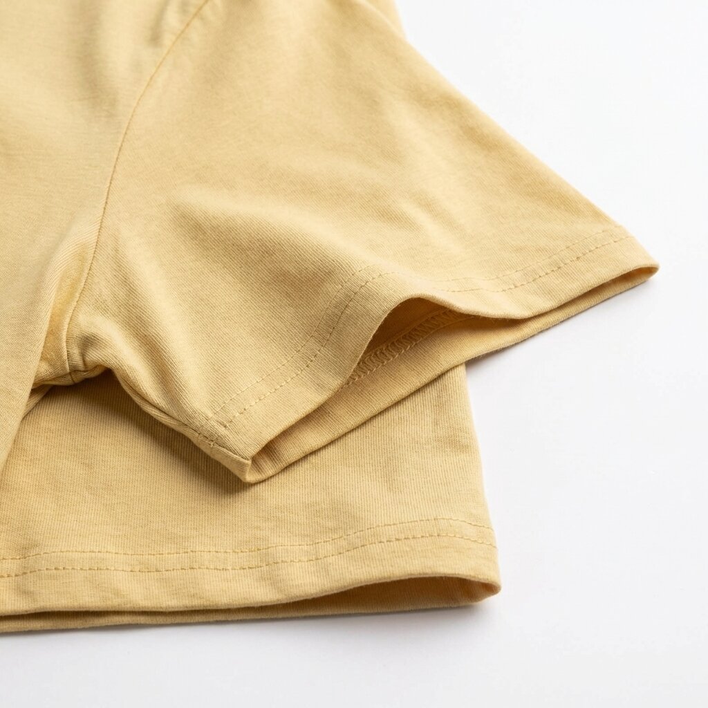 Kimland T-shirt Col Rond Logo Homme Beige