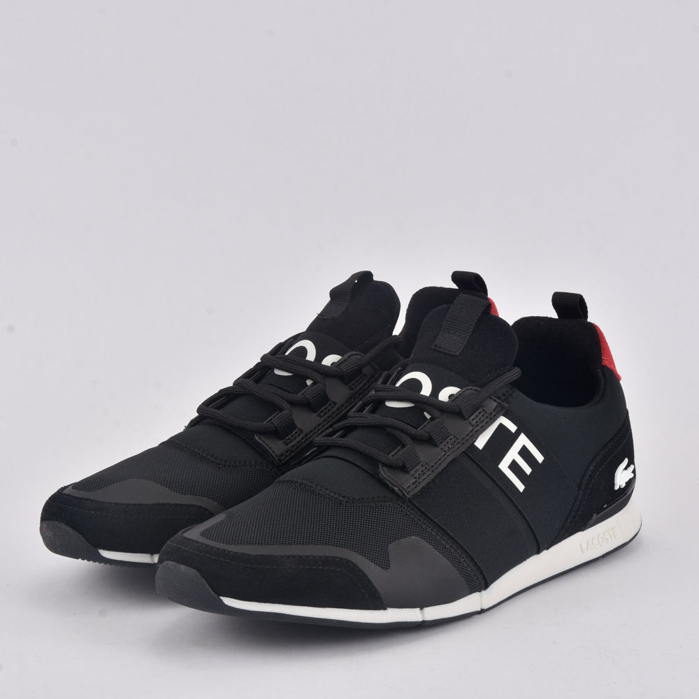 Lacoste Baskets Manevra Elite Sportives Homme Noir