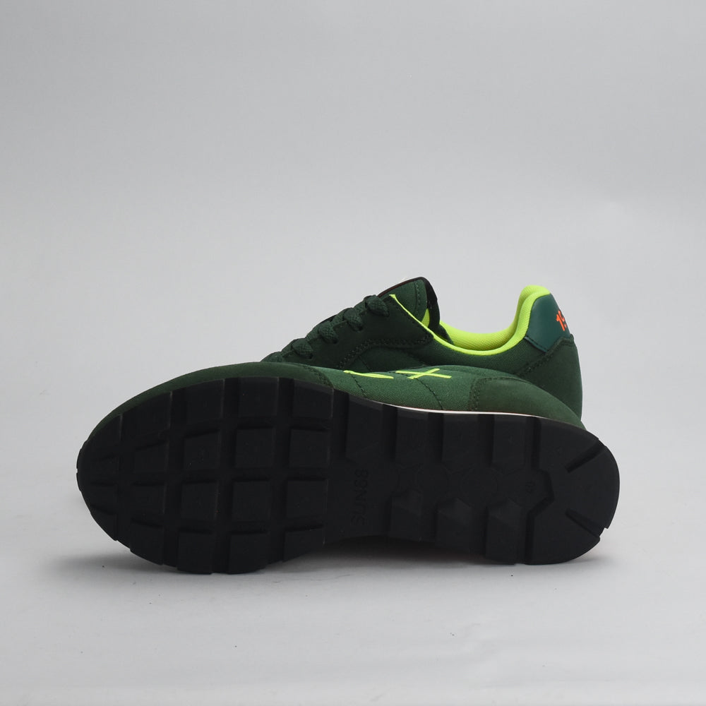 BASKET SUN68 TOM FLUO-37-VERDE SCURO﻿ 2