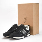 Pepe Jeans Baskets Basses Style Rétro Homme Noir