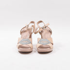 André Sandales à Talons et Détail Pailleté Femme