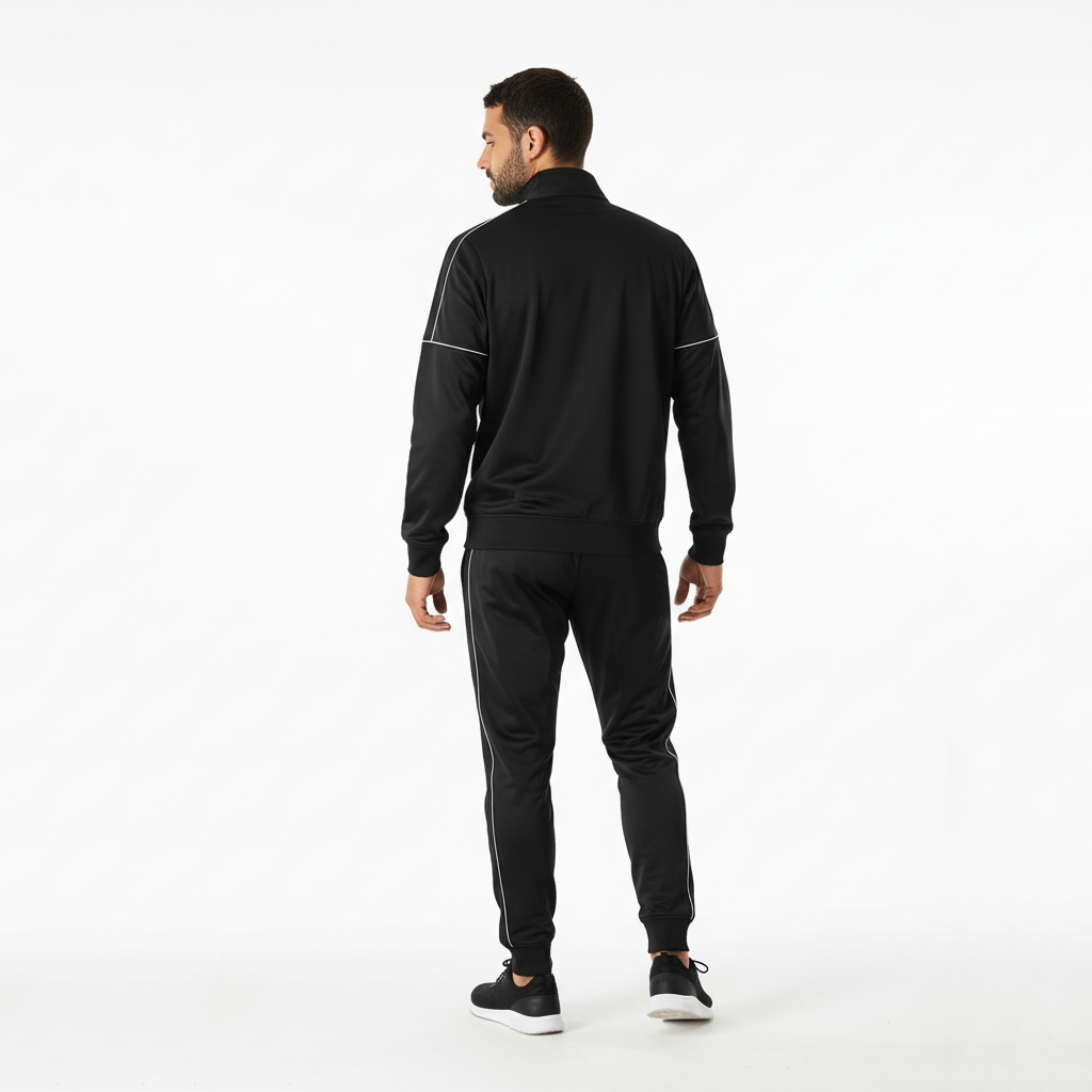 Champion Ensemble de Survêtement Sport Noir Homme