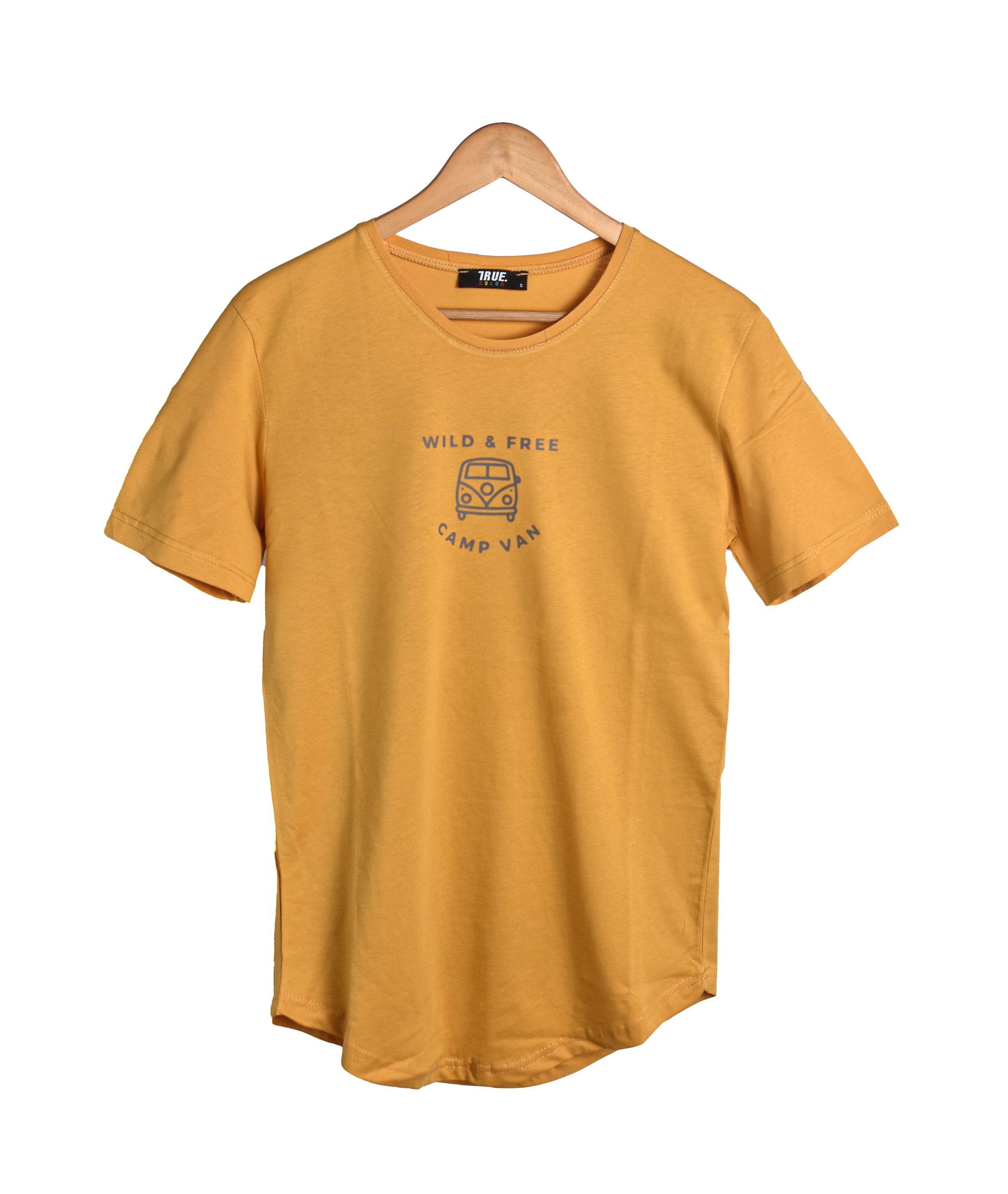 T-shirt MOUTARDE 2 *WILD & FREE *