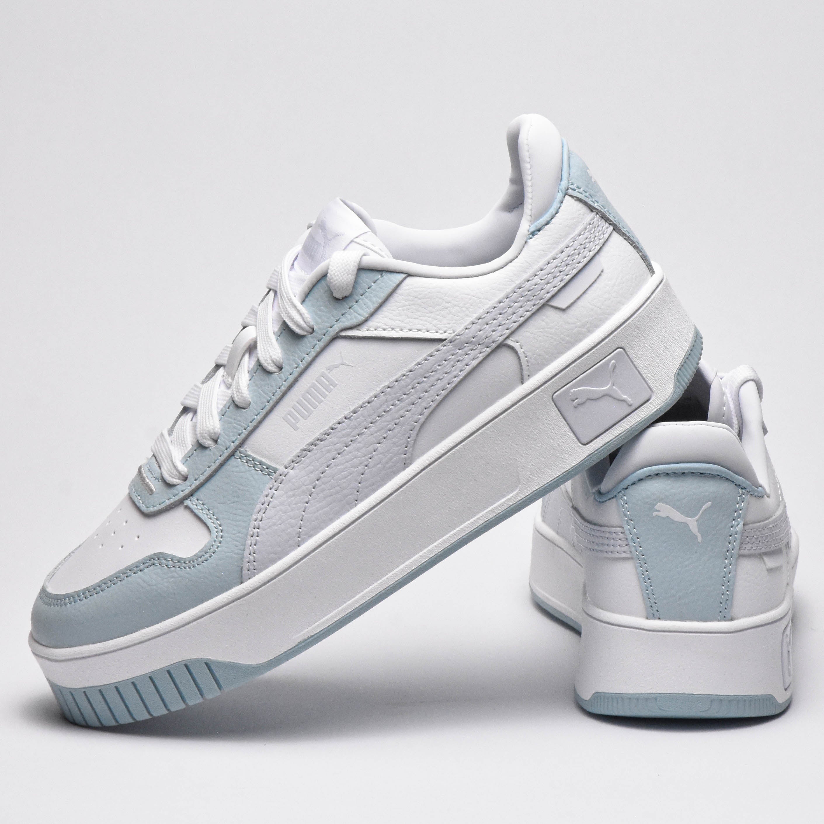 PUMA CARINA STREET JR WHITE SILVER MIST﻿ 6