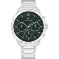 Tommy Hilfiger Montre Cadran Vert Acier Inoxydable Homme