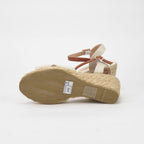 André Sandales Compensées Style Espadrille Femme
