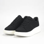 VO7 Baskets Elysee Knit Noir Homme